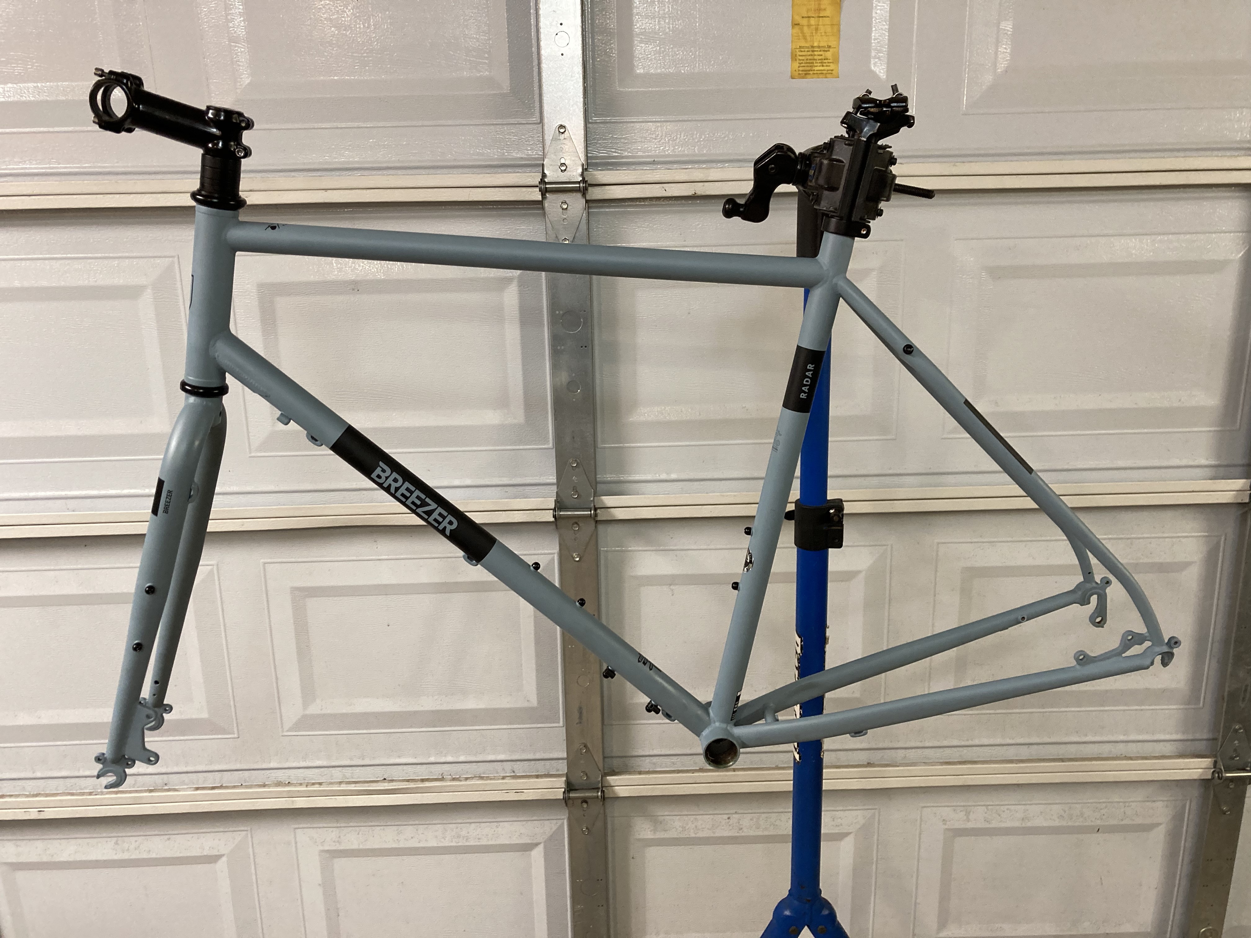 Breezer radar clearance frame