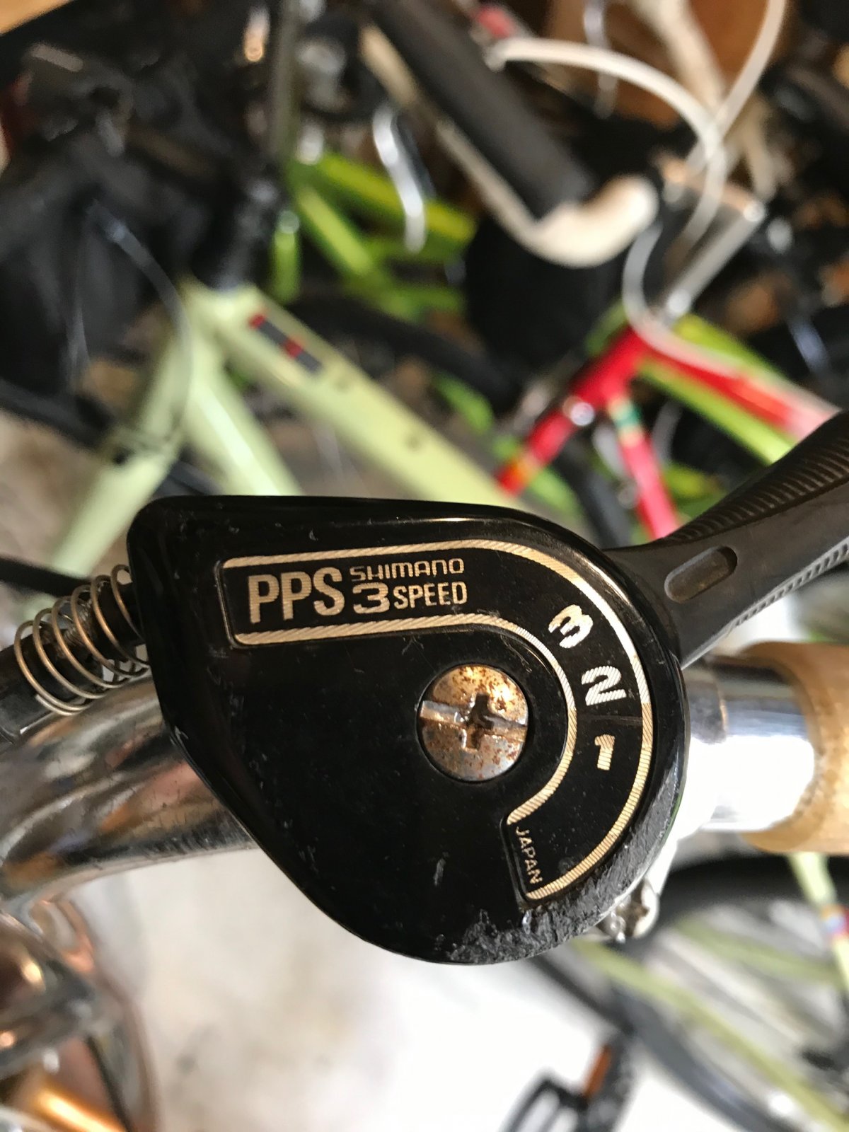 Shimano pps discount 3 speed shifter