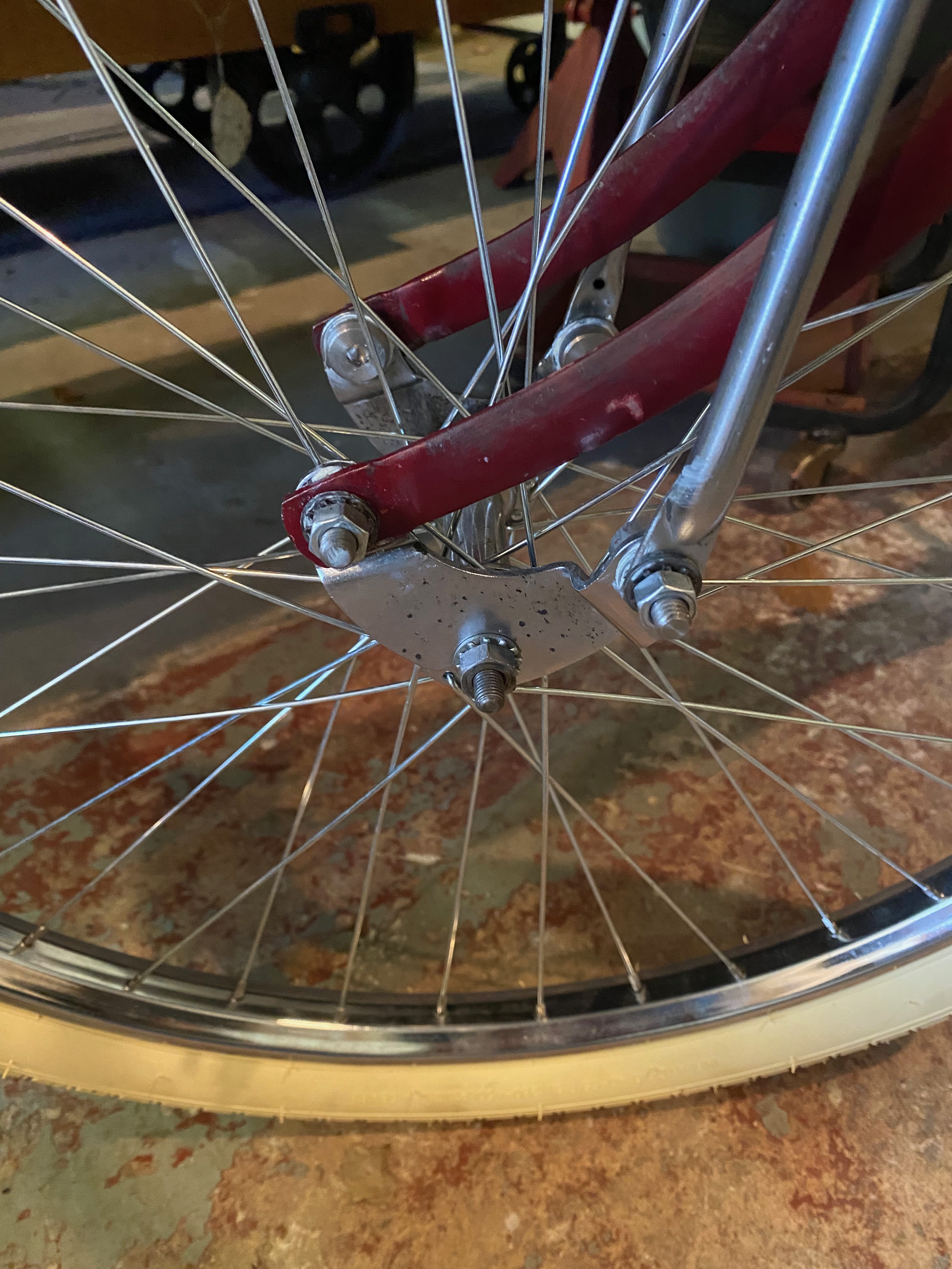 Bicycle springer deals front end