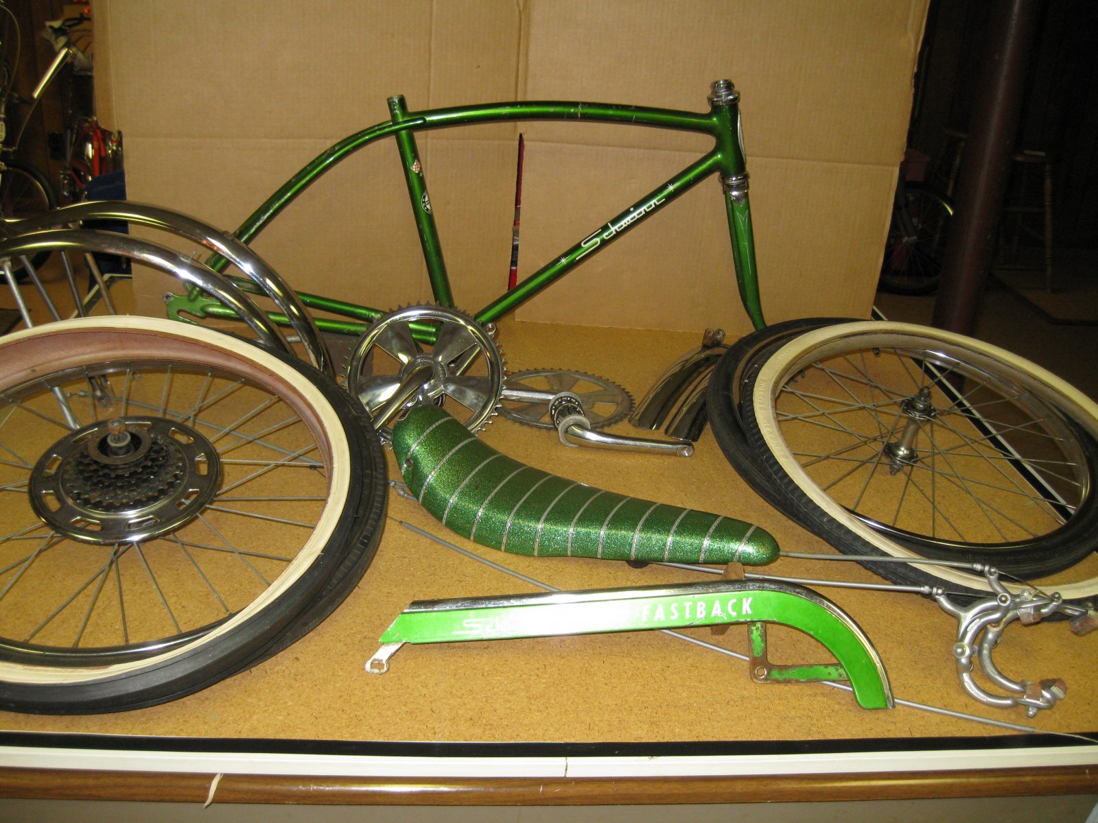 Schwinn stingray fastback hot sale parts