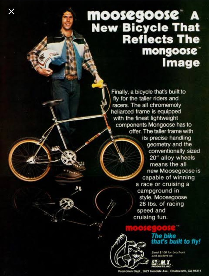 70's mongoose bmx discount bike