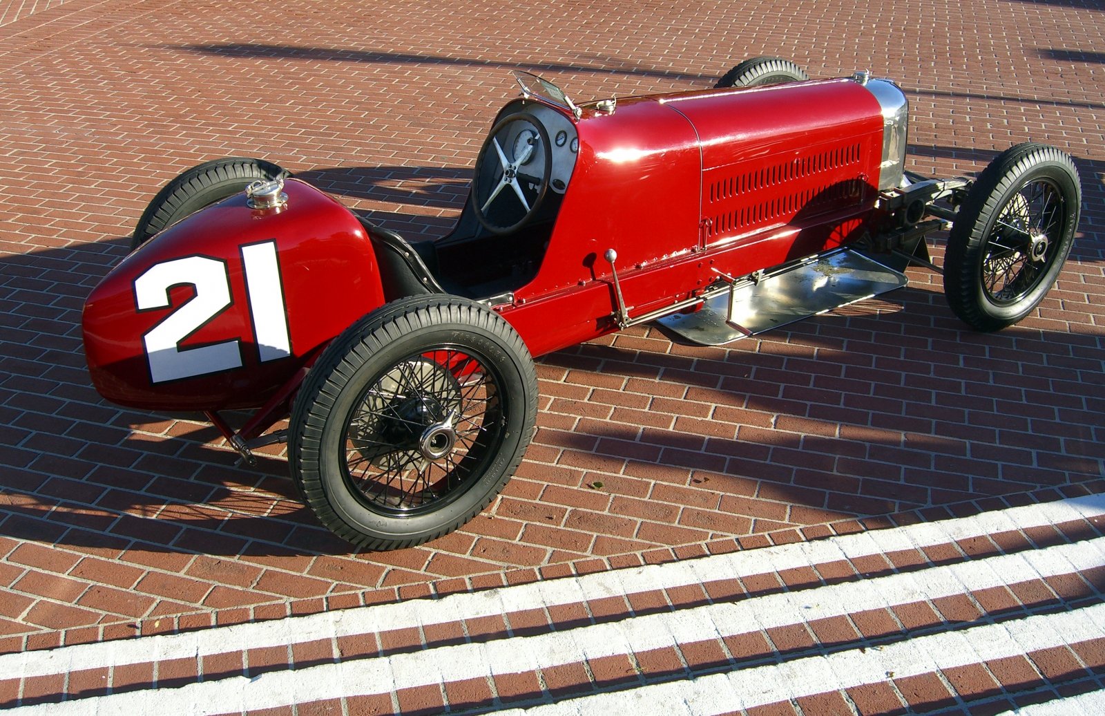 1920s Race Car Steering Diagram