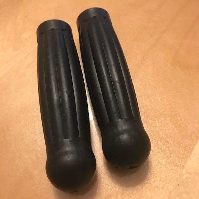 Thompson Classic black ball end grips production snag | Rat Rod Bikes ...