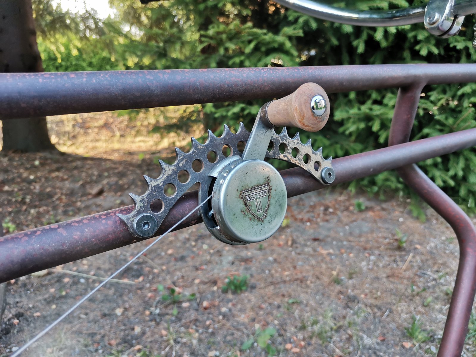 old bike shifters